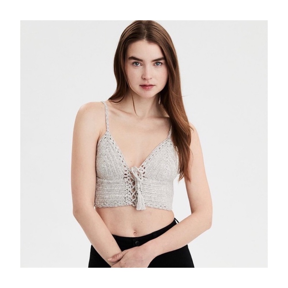 AE Crochet Bralette Top